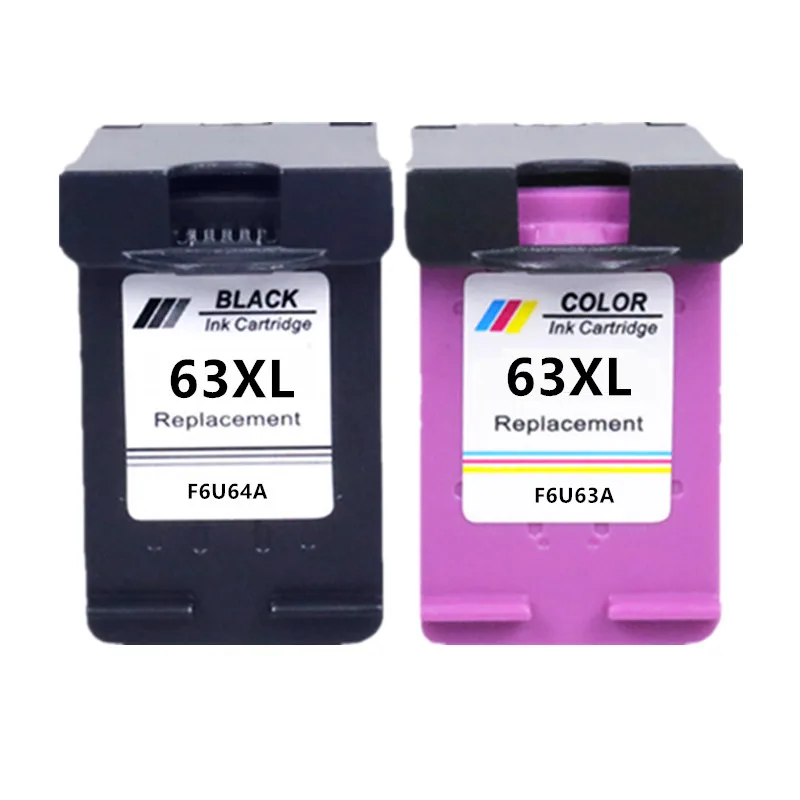 63XL Re-Manufactured for hp63 Replacement for HP 63 XL Ink Cartridge Deskjet 1110 1111 1112 2130 2131 2132 Printer printer supplies ink cartridge inkjet ink cartridge