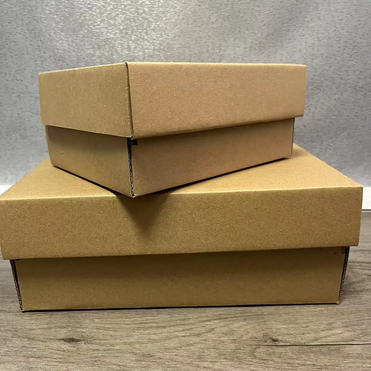 5Pcs Brown Cardboard Paper Shoes Boxes for Transport and Shipping, Large Size Courier B... - SKU CPSB1547 - UGI Packaging