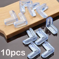 10pcs Baby Safety Silicone Protector Table Corner Edge Protection Cover Electric Socket Protection Children Anticollision Guards 1
