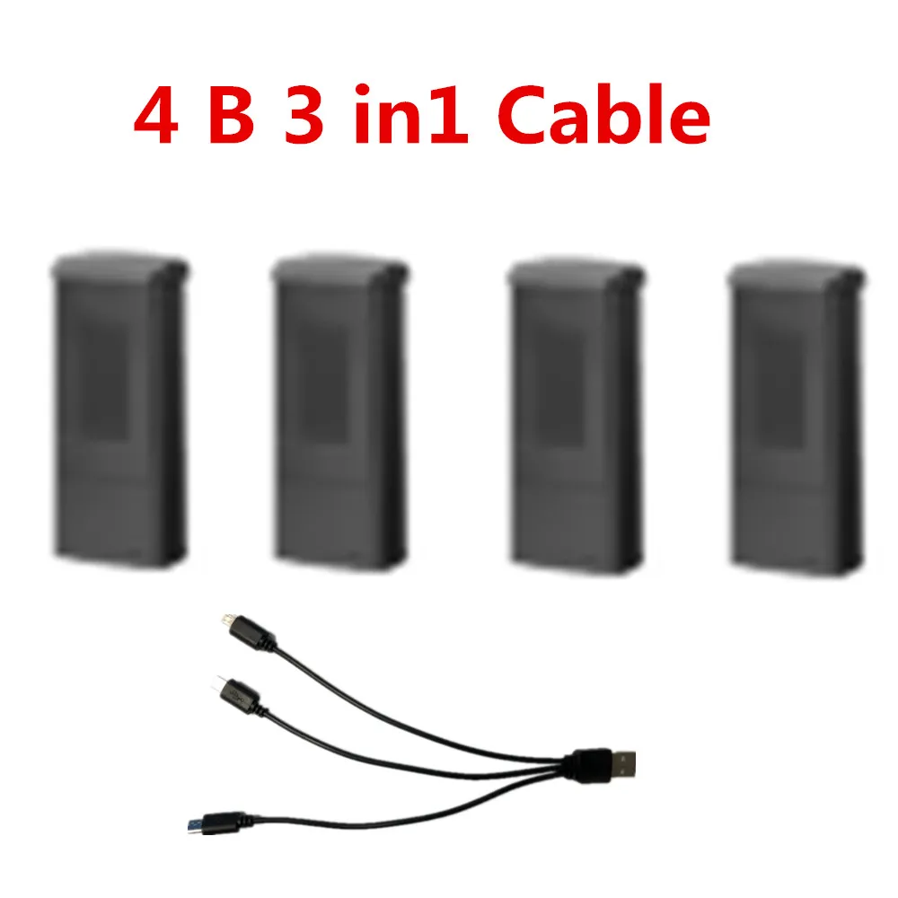 Lot de 2 ou 4 hélices orange/bleu pour drone DJI Mini 3 Pro