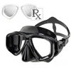Tempered Glass Diving Goggles with Prescription Lens Corrective Swim Mask with Power Ranges from -1.5 to -8.0 for Short Sighted 1