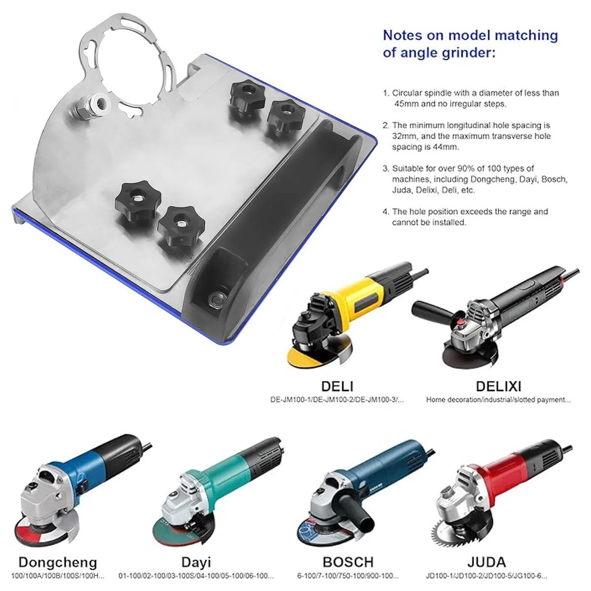 Angle Grinder Stand for Tile 45° Chamfer Cutting Ceramic Stone Chamfering Tool — view 8