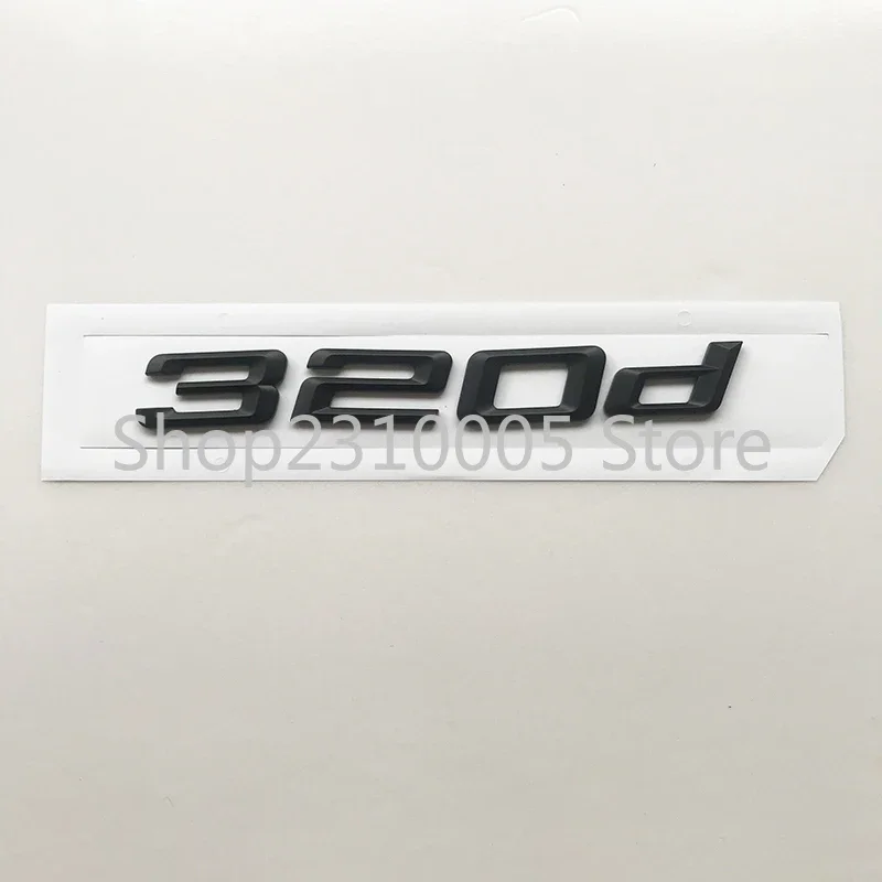 Emblème Arrière MCK Auto X3 Noir Brillant - Compatible BMW X3, Tuning Et Style