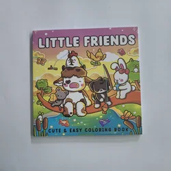 Charming Animal Coloring Book for Relaxation: Delightful Characters and Easy - to - Color Pages for Adults and Teens (MULTI)