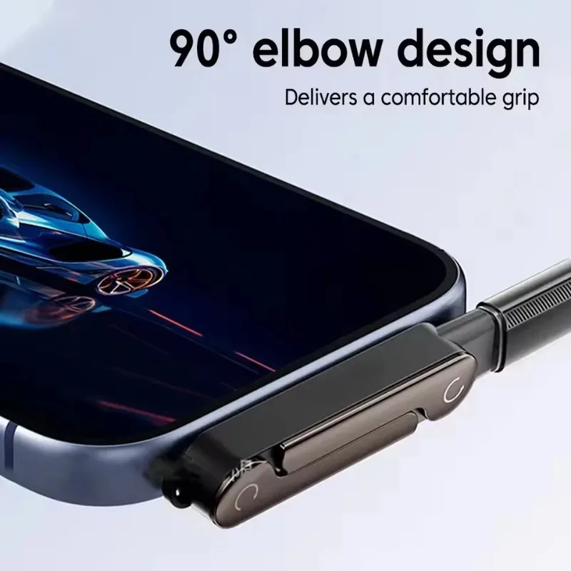 1/2/3PCS 유형 C 전화 충전 브래킷 어댑터 240W 고속 충전 OTG 유형-C 남성-USB-C 여성 변환기(접이식 홀더 포함)