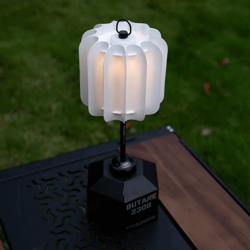 For GZ Pumpkin Shape Lampshade Ultralight Camping Light Lampshade Waterproof Pleated Lantern Shade Camping Light Accessories