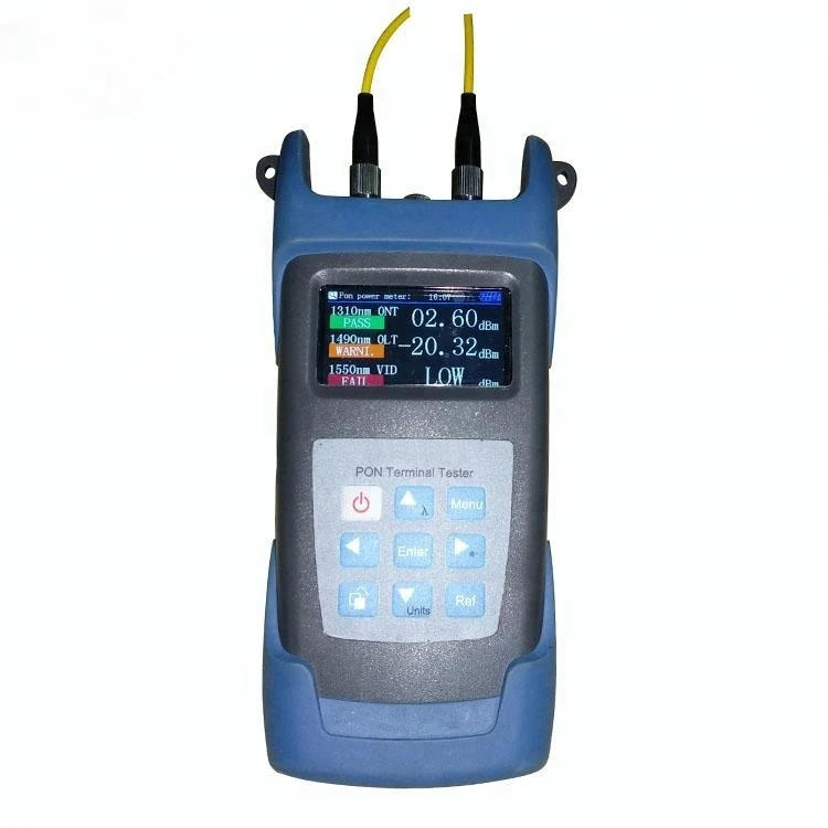 

Optical Networks OLT Fiber Terminal Tester Build in Power Meter and Light Source PG-PON330