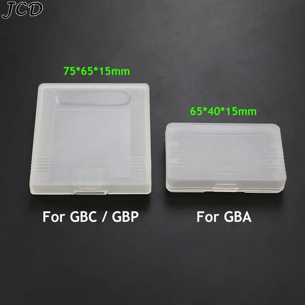 JCD Plastic Game Cartridge Card Case for GameBoy Color GBC GBA GBP Gaming Cards Anti Dust