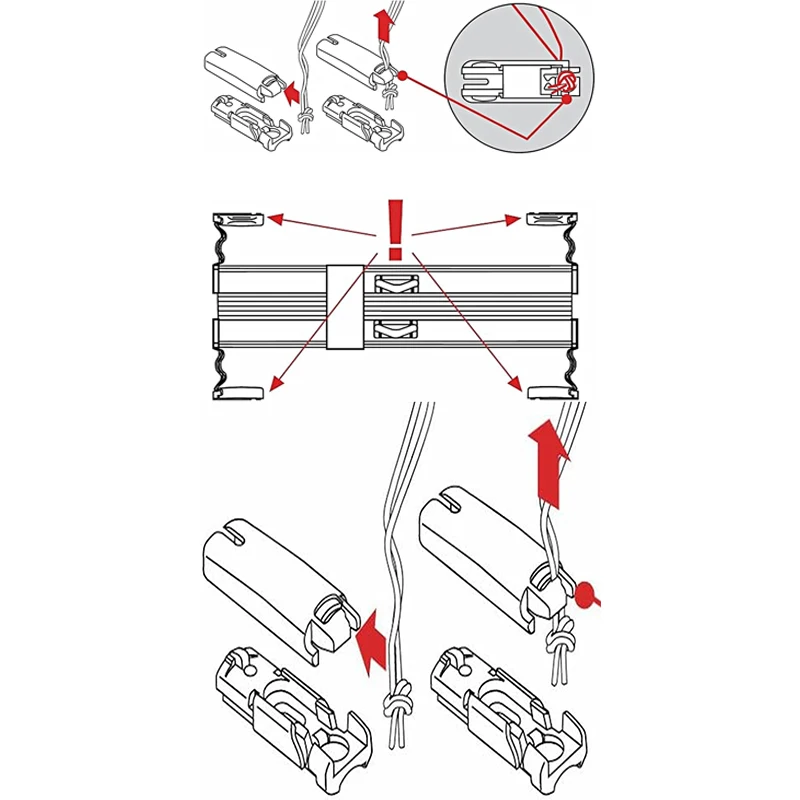 Blind Support Base 6Pcs With Screws Roller Shade Replacement Accessories For Household And Commercial Use