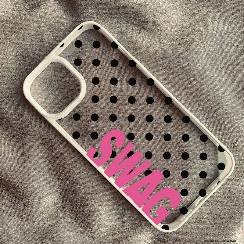 รูปสินค้า เคสใสลายอักษร ป้องกันรอย iPhone 17 Pro Max