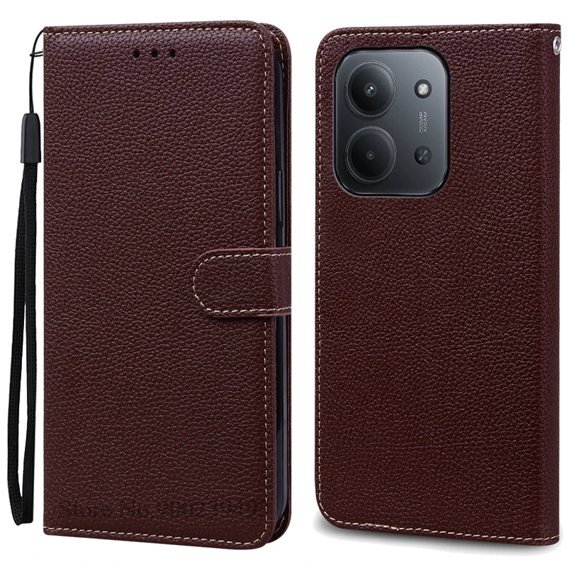 Elegant Flip Leather Wallet Phone Case - Dual Size Options