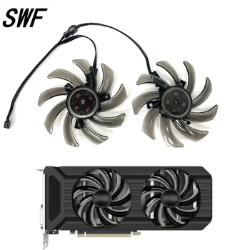 듀얼 그래픽 카드 냉각 팬, FDC10H12S9-C 냉각 팬, Palit P106-100 GTX1060 GTX1080 GTX1070, 8G, GA91S2U, 85mm, 세트당 2 개, 신제품