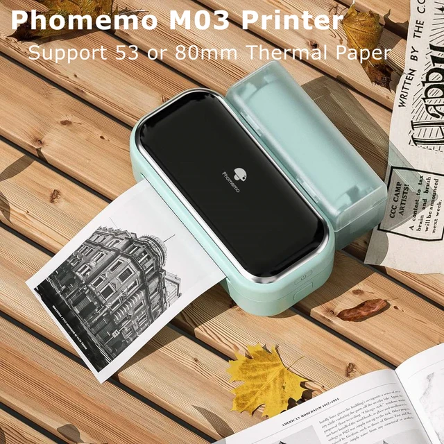 Mini Pocket Sticker Drucker, Bluetooth Wireless Portable Mobile Drucker  Maschine Thermodrucker für Notizen, Memo, Foto, Pocket Lab