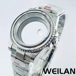 Silver Watch Case with Ceramic Bezel and Sapphire Crystal - ETA2824 PT5000 (No Bezel Insert B1)