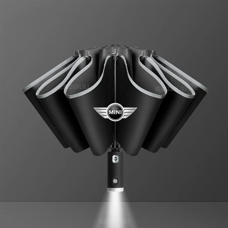 Car windshield sunshade car logo umbrella Bmw Mini Cooper S JOHN COOPER WORKS Clubman Countryman JCW R59 Car Automatic Folding Sun Protection Umbrella Reflective Sunshade