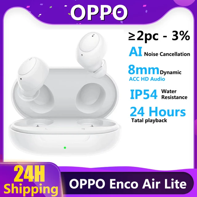 OPPO ENCO Air 3 TWS Earphone Wireless Bluetooth Earbuds AI Noise  Cancellation Wireless Headphone Bluetooth For OPPO Reno 8 Pro - AliExpress