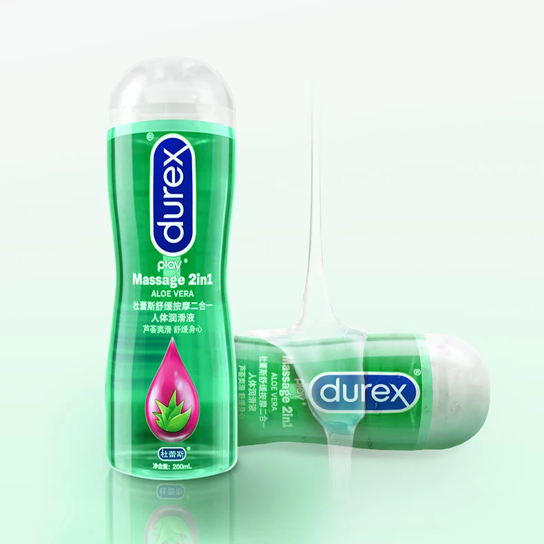 Durex 2in1 Sex Massage Aloe Vera Orgasm Lubricant Smooth Lube Water