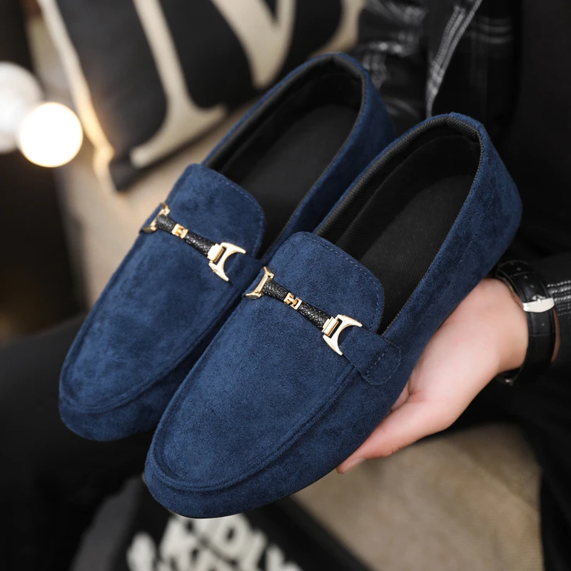 Heren Casual lederen Loafers Rijden Slip-On Fashion Penny Dress