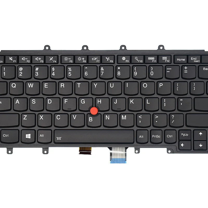 Teclado para Notebook Russo dos Eua com Luz de Fundo Compatível com Lenovo Thinkpad X230s X240 X240s X250 X250s X260 X270 04x0213 04x0177 04y0914 - Imagem 6