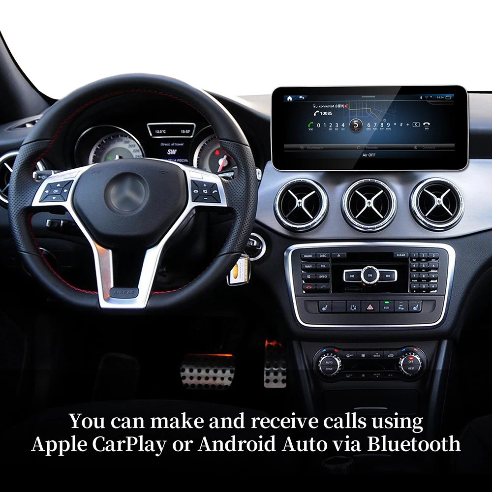 Mercedes GLA-Klasse X156 NTG 4.5/4.7 10,25' Apple CarPlay Bildschirm Android Auto Vollbildzugriff Android-Apps Navigationssystem – Detail 5