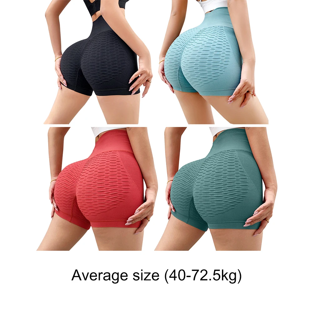 여성용 운동 반바지, 엉덩이 리프팅 요가 반바지, 복부 보정 운동 피트니스 반바지 (운동, 헬스, 요가, 러닝용)