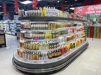 Multi Deck Supermarket Freezer Fridge Refrigerator Island Display Fresh Freezer - Image 6