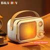 1200W Electric Heater Fan Portable Desktop Fan Heating Warm Air Blower Hand Foot Radiators Home Office Room Warmer Machine 220V 2
