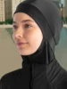 1 pièces Burkini Femme Hijab bain bain Hijab femmes été plage instantané Turban casquette