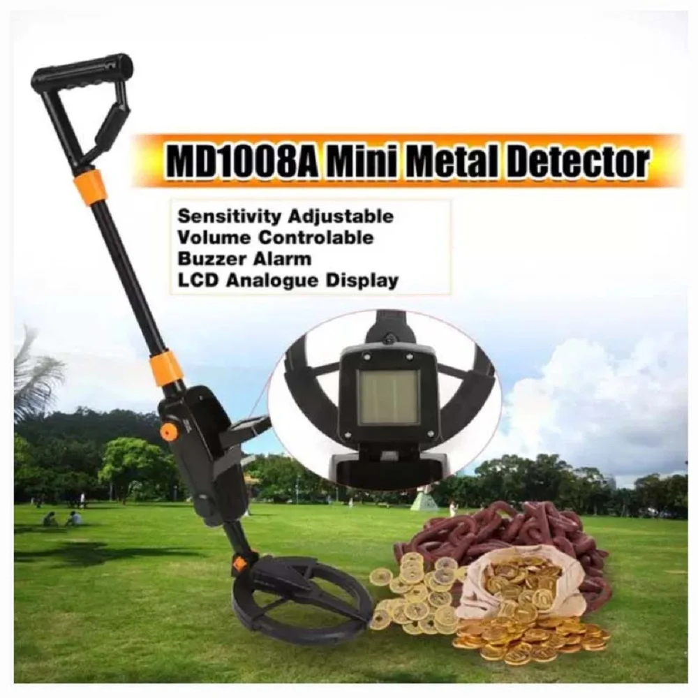 Gold Hunter 1008A Gold Metal Detector PinPointer Waterproof Underground Metal Detector Wireless