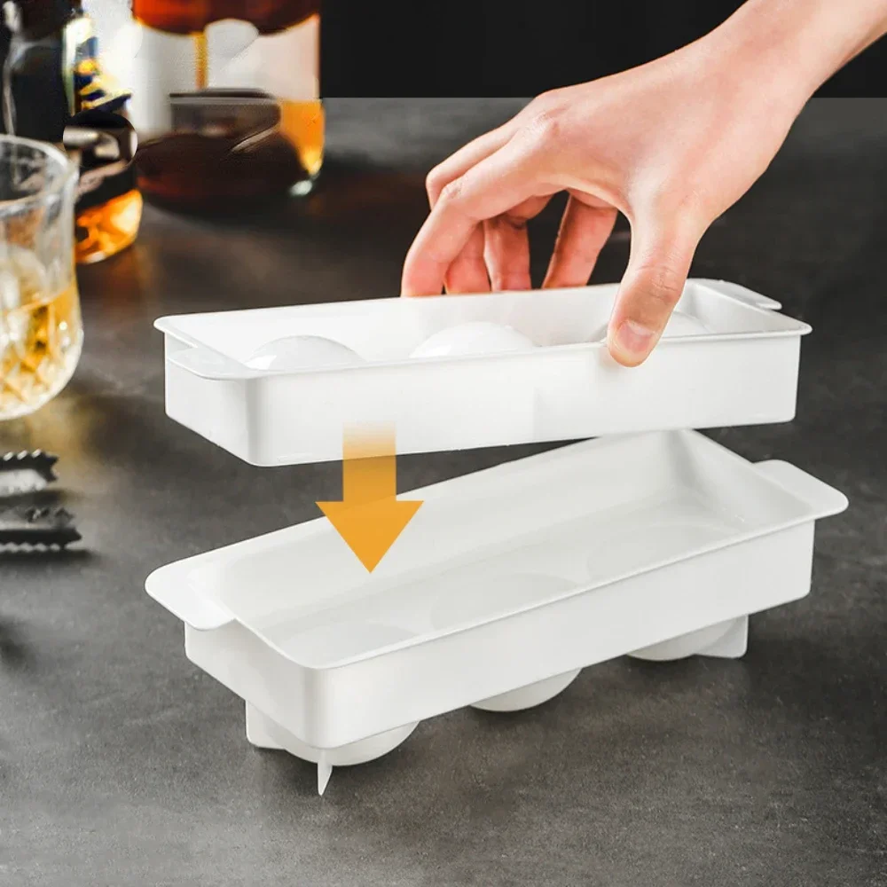 Japan Ice Cube Mold Whiskey Ice Ball Maker New Safety Plastic 5cm Ball DIY Home Bar Party Cocktail Use Recommend