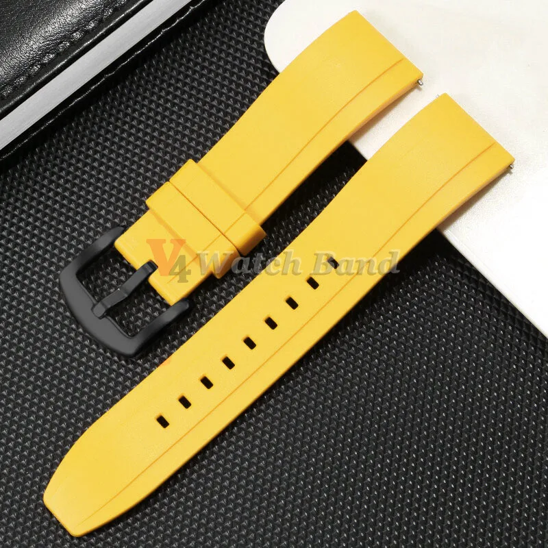 Premium Quick Release Silicone Watch Strap – Durable Rubber Band in Multiple Widths