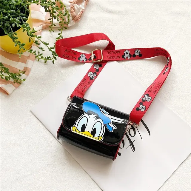 Women Crossbody Bags Disney Cartoon Shoulder Bag for Girls Kids Cute Mickey Mouse Fashion Printed Handbag Children's Gifts 1pcs