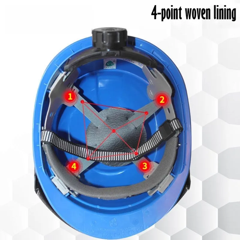 MP2099B Power Occupational Safety Helmet with Transparent Mask Full Face Protection Electrician Grid Construction