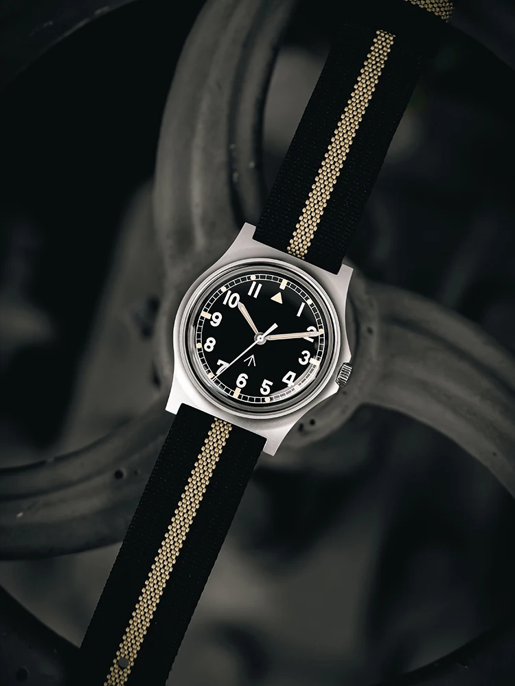 RDUNAE RA01 Retro Military Watch Quartz Movement 316L Stainless Steel K1 Mineral Glass Japan Super Luminous Sport Men Watch 2