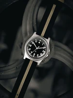 RDUNAE RA01 Retro Military Watch Quartz Movement 316L Stainless Steel K1 Mineral Glass Japan Super Luminous Sport Men Watch 2