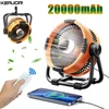 Camping Fan 20000mAh Rechargeable Portable Outdoor Camping Fan Air Circulators Wireless Tent Ceiling Fans with Hook and Light 1 Camping Fan 20000mAh Rechargeable Portable Outdoor Camping Fan Air Circulators Wireless Tent Ceiling Fans with Hook and Light 1