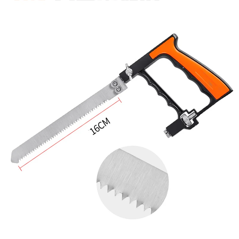LAND 12 Inch Hacksaw - Heavy Duty Coping Saw With 5 Extra High-Carbon - View #4