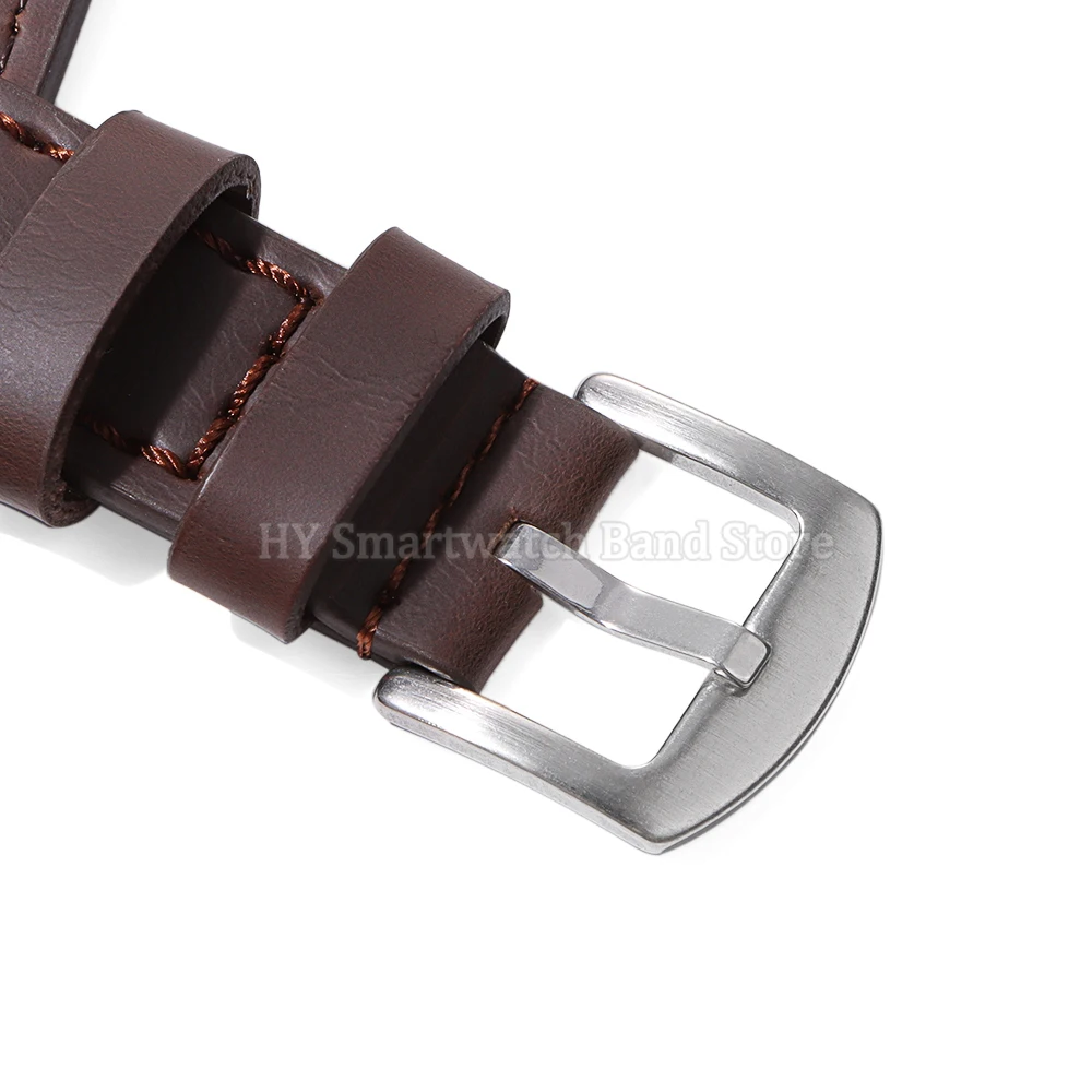 Premium Leather Smartwatch Band with Universal Quick Release Clasp