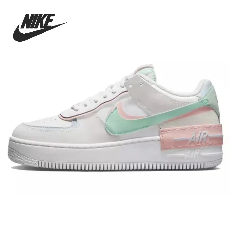 Nike-Air Force 1 Af1 Shadow Basses Classiques, Skateboard, Chaussures Pour Femme