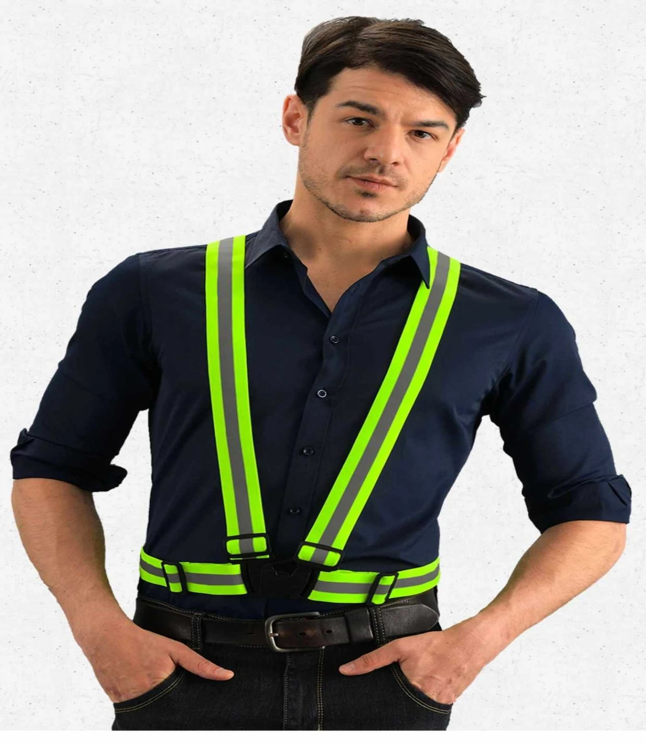 Elastic Safety Reflective Vest Straps Reflect Strips Reflective Jacket Men Women Children Night Running Walking Biking reflective safety jacket reflective safety vest reflective straps