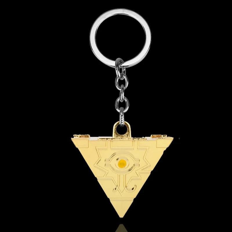 Spiel Yu-Gi-Oh Serie 3D Millennium Pyramide Baustein Anhänger Schlüsselanhänger Schlüsselanhänger für Frauen Männer Schmuck Zubehör Geschenke – Detail 2