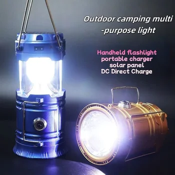 Portable Solar Rechargeable Camping Lamp 1