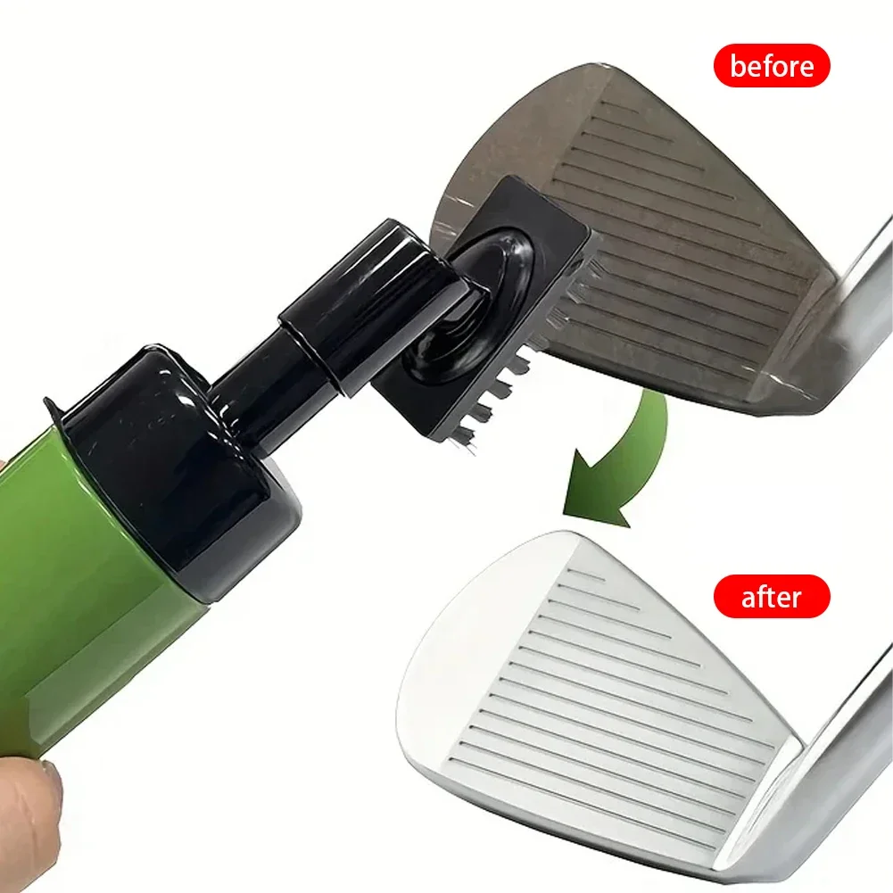 Description Picture 6 of itemGolf Club Cleaner Groove Tube Golf Brush Golf Club Brush with Leakproof Reservoir Tube Squeeze Bottle for Easy Cleaning