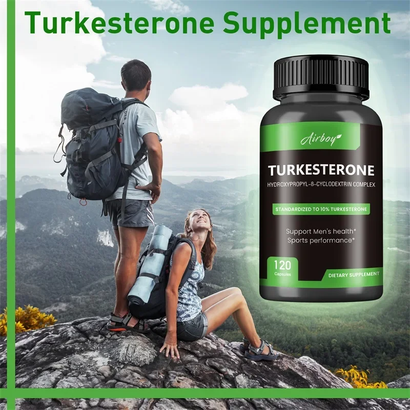 Turkesterone-Natural Anabolic Agent for Lean Muscle Growth and Strength Enhancement Provides Energy and Endurance muscle supplement