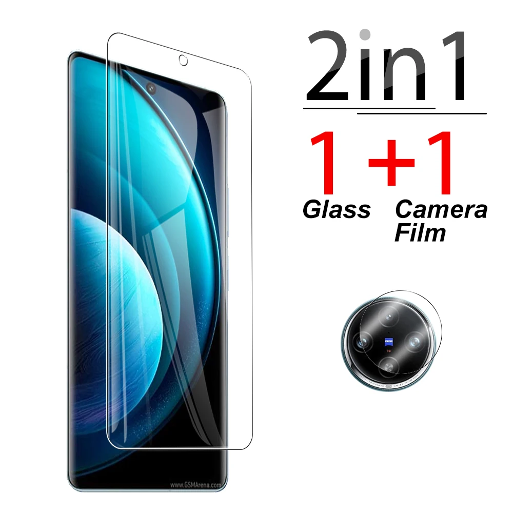 Vetro Protettivo Dell'Obiettivo Della Fotocamera 2 In1 Per Vivo X100 X90 Pro Plus X80 20D 3D Curvo Hd Screen Protector Vivox 100 90 80 100X 90X 80X