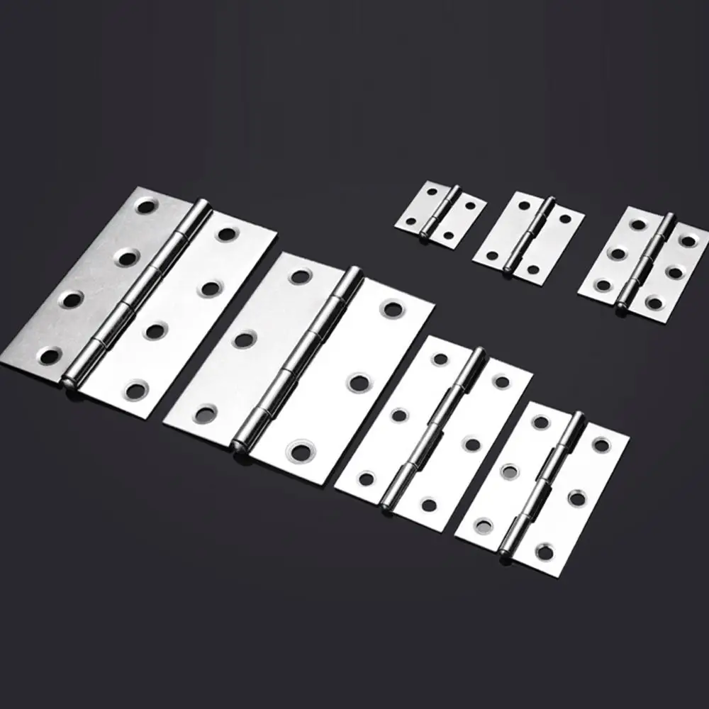 Stainless Steel Hinges Door Hinges 1PC 1/1.5/2/2.5/3 Inch Door Hinges Aluminum Core Window Accessories Furniture Hardware Folding 201 Stainless Steel Cross Hinge