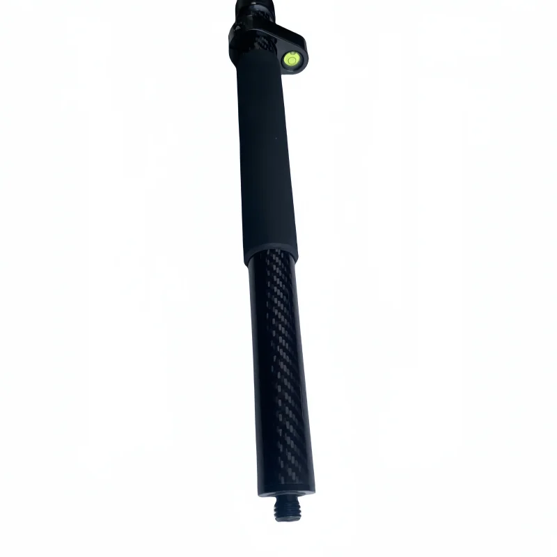 50 TO 150CM TELESCOPIC GNSS GPS RTK CARBON FIBRE CENTERING POLE PORTABLE SURVEYING CENTERING ROD 5/8x11" Thread gnss surveying rod