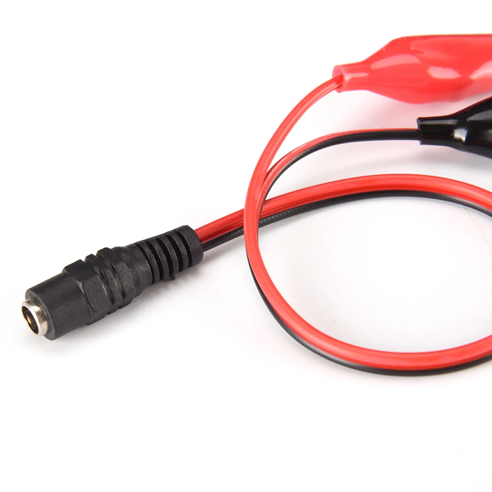 Alligator Clips Crocodile Wire Male/female To Car Cigarette Lighter DC Voltage Jack Connector To 2 Alligator Clip Power Cable alligator clips