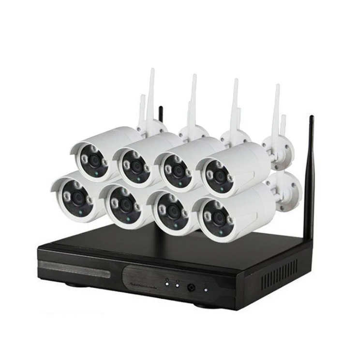 8-way set 1080P ip camera wifi security camera 2 million wireless surveillance network camera