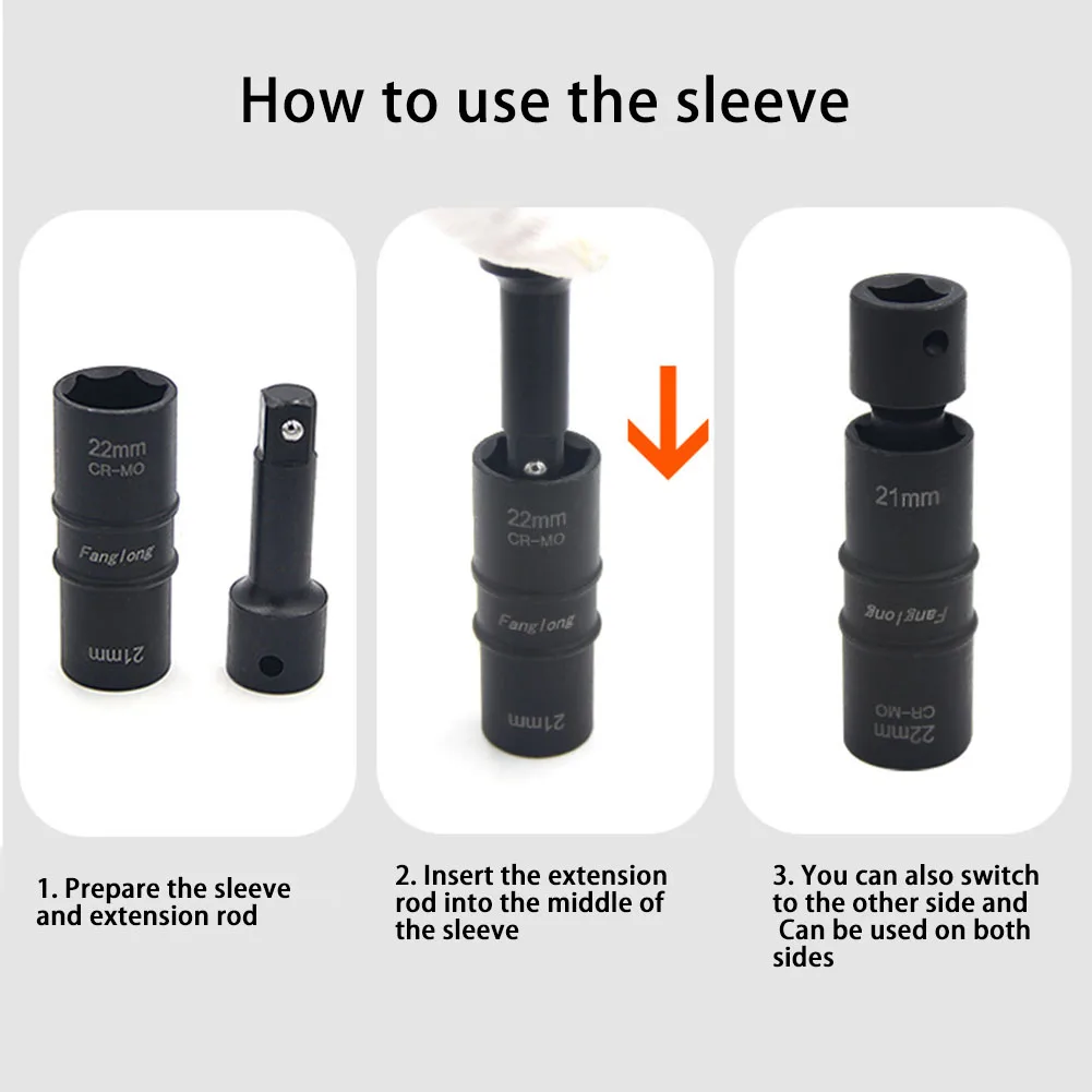 

Hexagonal Holes In Tire Removal Tools Auto Repair Chromium Molybdenum Steel Hexagonal Holes In Sleeve Auto Repair
